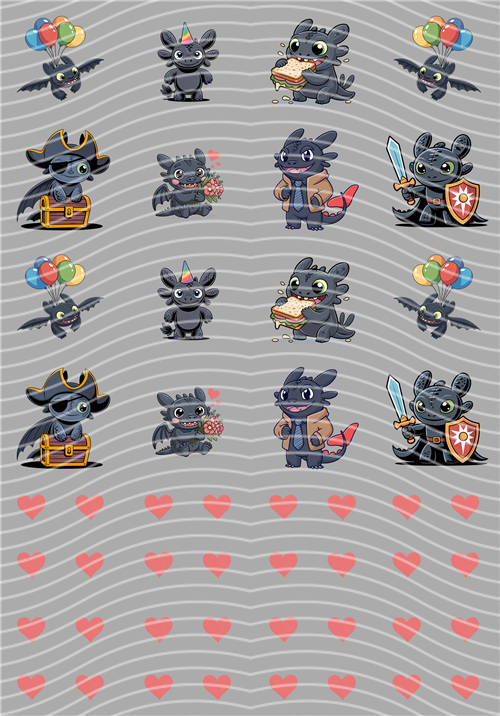 A5 kiss cut- 3075
